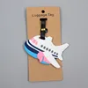 Creative Plane & Car Luggage Travel Accessories Tag Silica Gel Suitcase ID Addres Holder Baggage Boarding Tag Portable Label 4