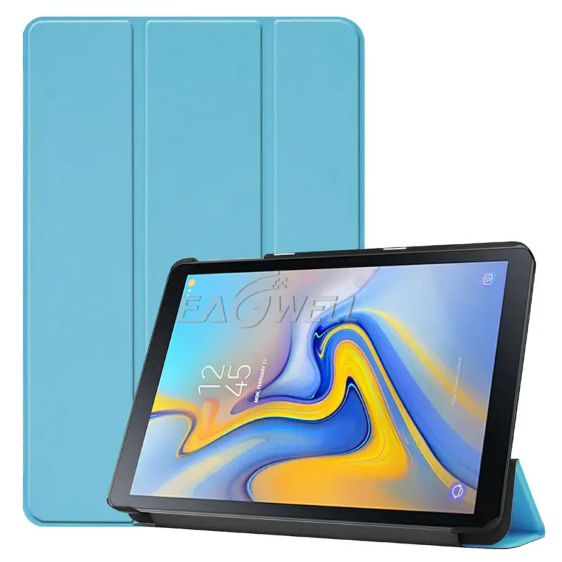 Трехслойный чехол-подставка из искусственной кожи для Samsung Galaxy Tab Advanced 2 10," SM-T583 чехол противоударный ультратонкий планшет