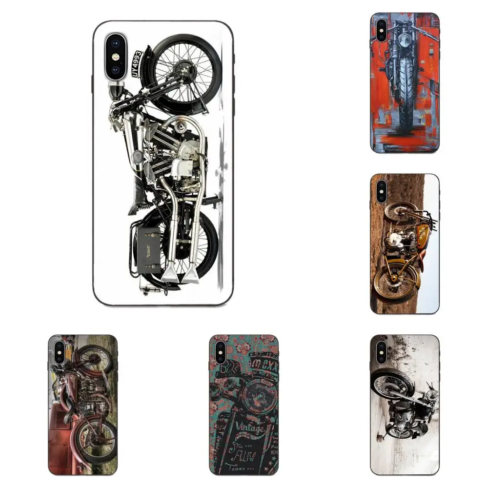 

TPU Art Cover Case For Xiaomi Redmi Note 3 3S 4 4A 4X 5 5A 6 6A 7 7A K20 Plus Pro S2 Y2 Y3 Retro Moto Cross Motorcycle Sports