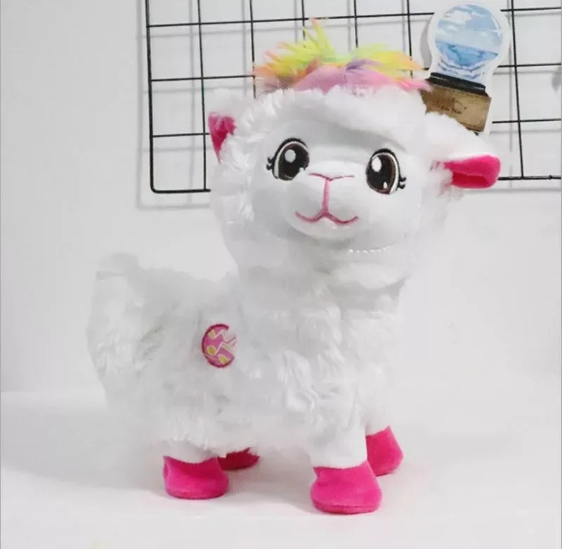 

Zuru Celebrity Style boppi Pets Alive Llama Torsion Butt Shake Hip Electric Alpaca rong wan ju