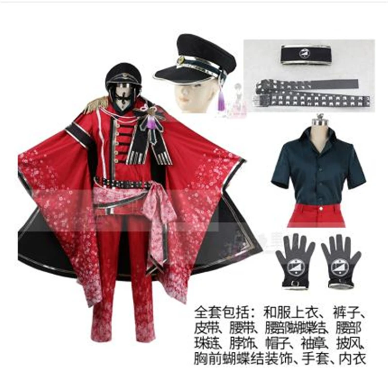 Male Новинка Аниме idolish7 Isumi Haruka ZOOL Юбилейная форма косплей костюм вечерние костюмы полный комплект H - Цвет: Male