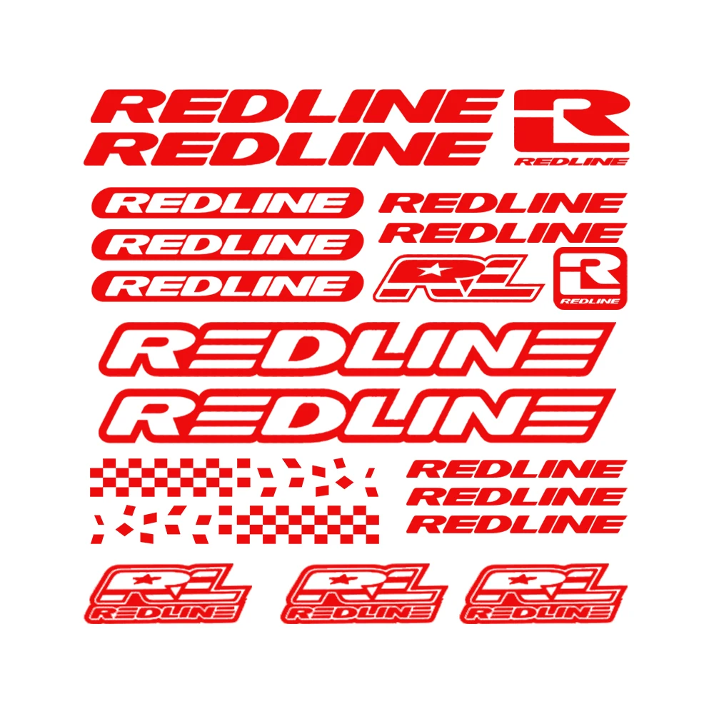 REDLINE ステッカー デカール 自転車 バイク サイクル フレーム