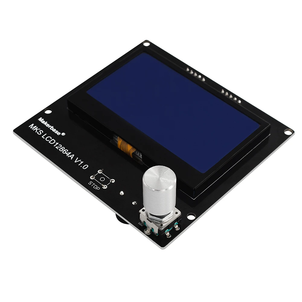 SIMAX3D MKS LCD 12864A 1 0 синий экран Плата 12864 контроллер Reprap дисплей ЖК модуль для Gen v1.4 GEN_L
