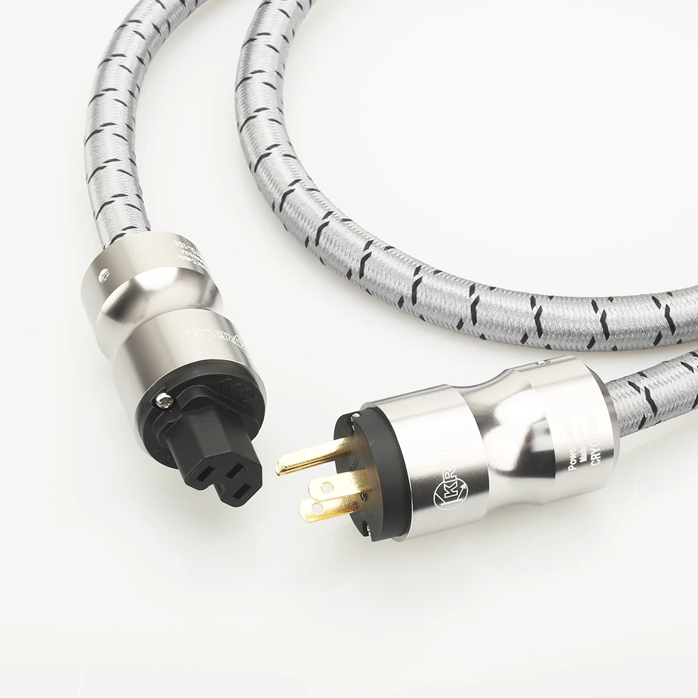  High End hifi power cable HIFI US AC Audiophile Power cable Hi Fi cable AC Power cable