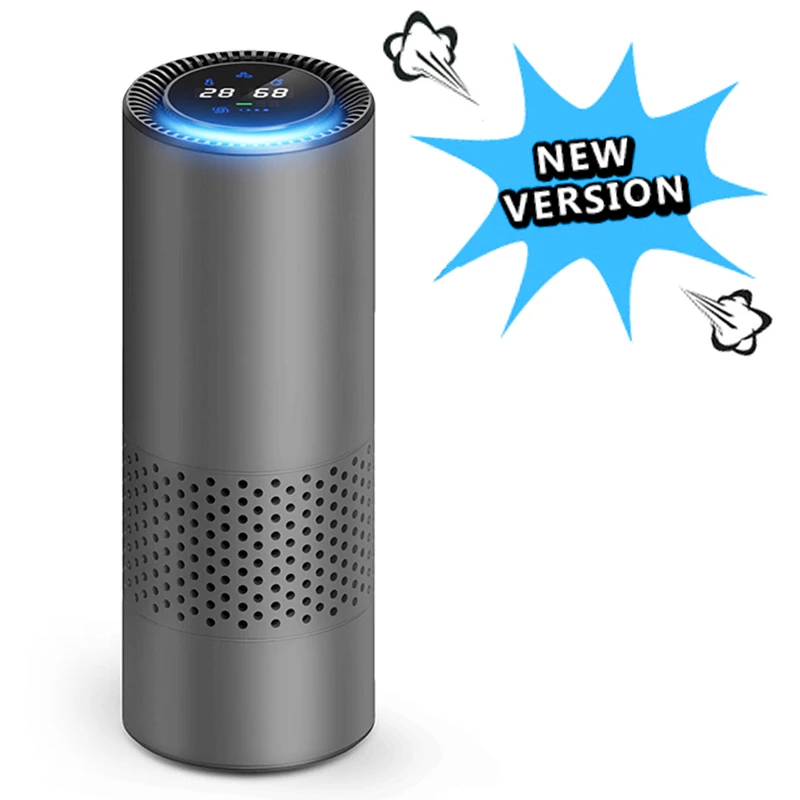 

2020 Car Air Purifier with HEPA Filter Fresh Air Anion Car Air Purifier Infrared Sensor Air Cleaner best nawilzacz powietrza