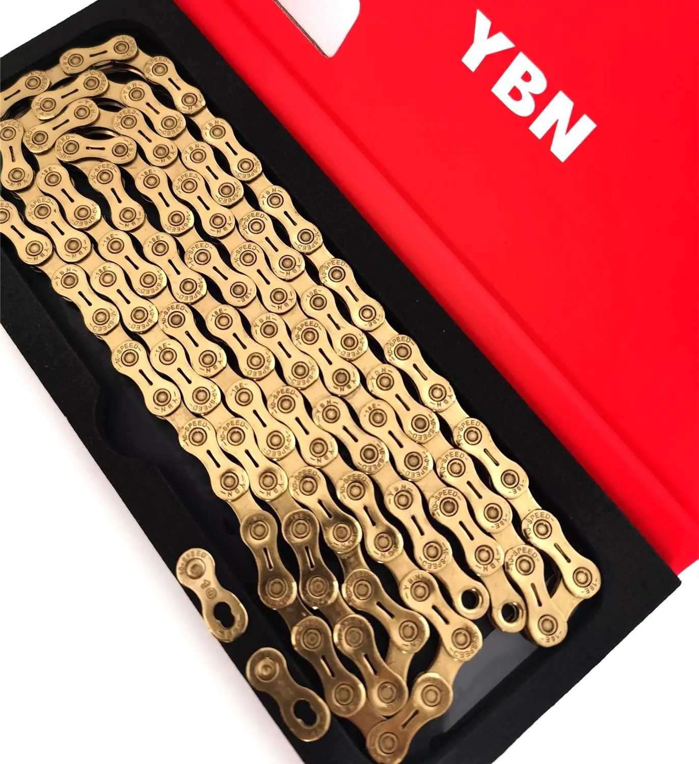 YBN 10 скоростная полоя велосипедная цепь совместимая с Shimano Sram Campagnolo и горными