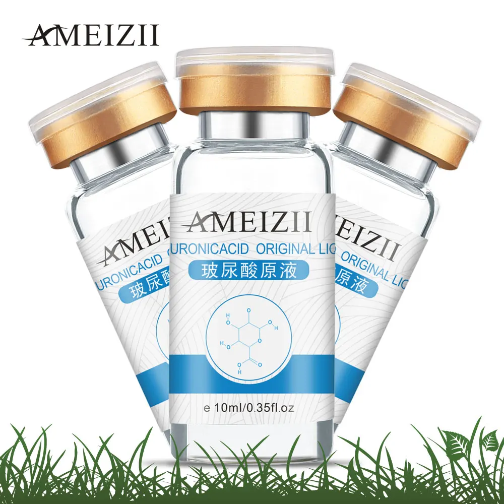 10ml Pure Hyaluronic Acid Liquid Face Care Moisturizing Whitening Snail Repair Anti Wrinkle Cream Anti Aging 5