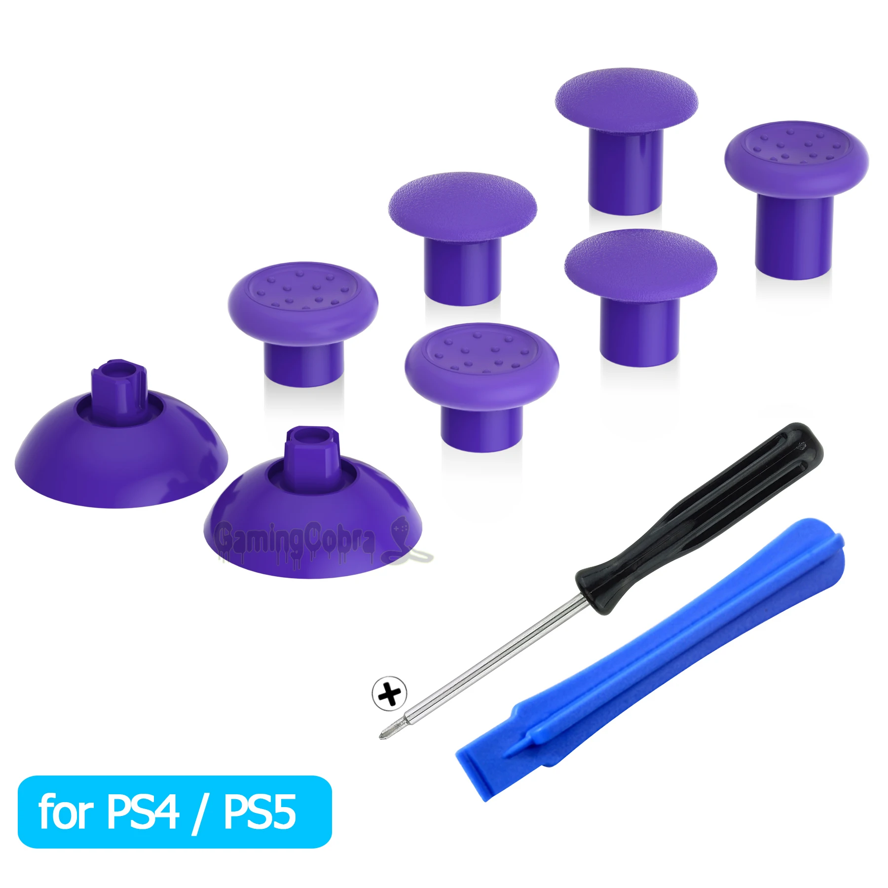 eXtremeRate Purple Replacement Swappable Thumbsticks for PS5 Edge  Controller, Custom Interchangeable Analog Stick Joystick Caps for PS5 Edge  Controller - Controller & Thumbsticks Base NOT Included – eXtremeRate Retail