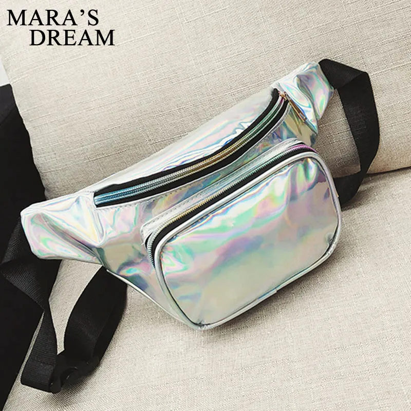 Mara's Dream новые Светоотражающие лазерные карманы для мужчин и женщин Наплечная Спортивная Противоугонная касса пляжная сумка