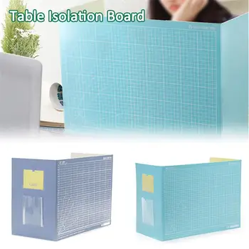

Meal Table Isolation Board Tabletop Anti-droplets Plastic Protection Partion For Schools Offices Restaurants