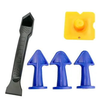 

4pcs/5pcs/Set Shovel Glue Scraper Glass Gluer Yin Angle Beautiful Seam Tool Kit Device Combination Durable Tools
