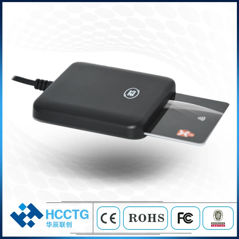 EMV ISO7816 контактная карта памяти IC Reader писатель с USB ACR39U-UF type C