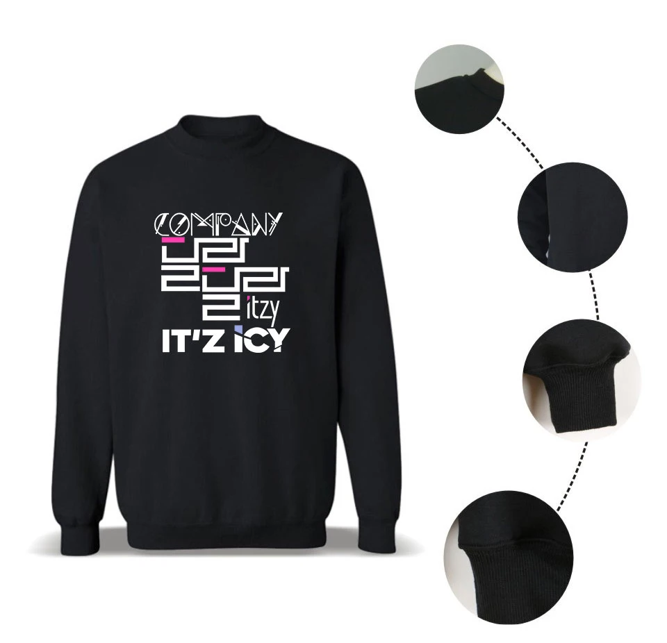 ITZY толстовка женская Горячая комбинация эксклюзивная толстовка с капюшоном модная Популярная Корейская осенняя и зимняя одежда XXS-4XL