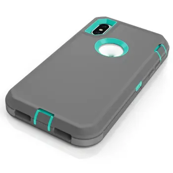 

Three-In-One Explosion-Proof Robot Mobile Phone Case For Apple Iphone Protective Case Shockproof Protective Cover 50 pcs