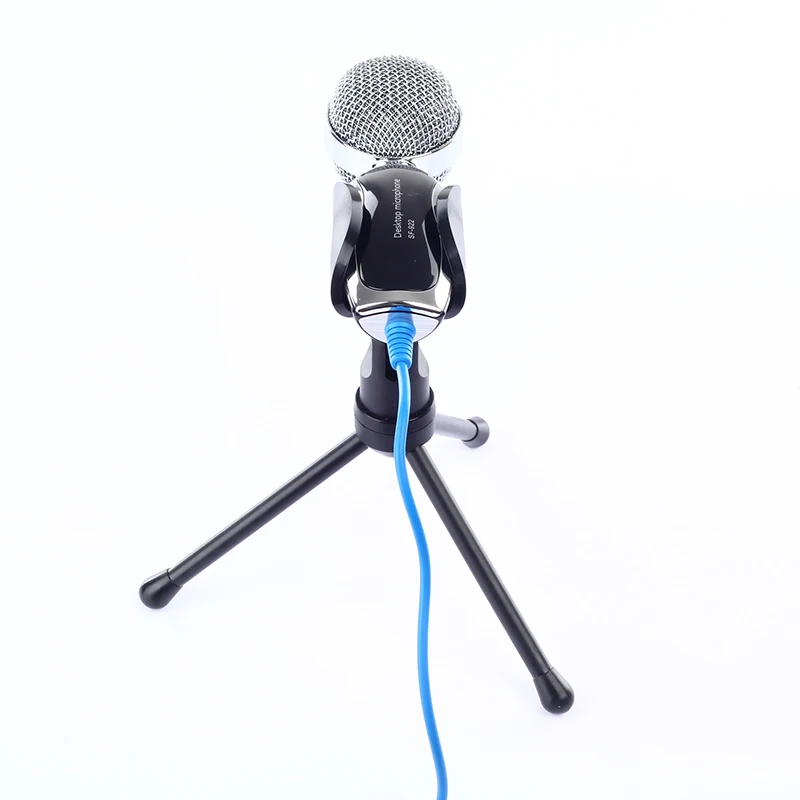 DOITOP Профессиональный 3,5 мм проводной Конденсатор настольный микрофон для ПК музыкальная песня стол караоке игровой микрофон с подставкой держатель