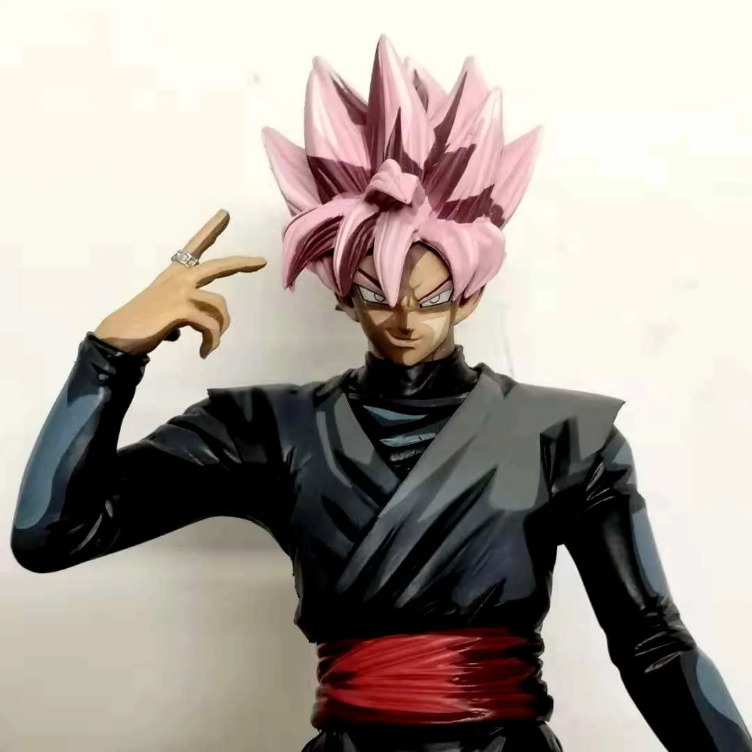 

Ultra-Ros Warrior Consciousness Dark Goku Dark zha ma si Taohong Second Element Powder Hair Garage Kit