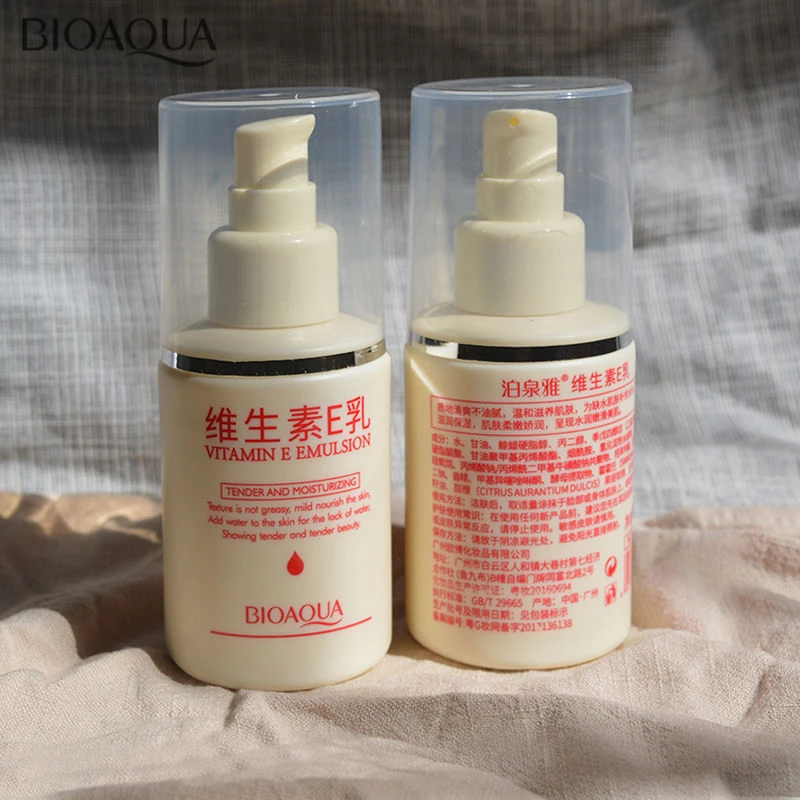 Bioaqua Vitamin E Emulsion Face Cream Moisturizing Antiaging Anti