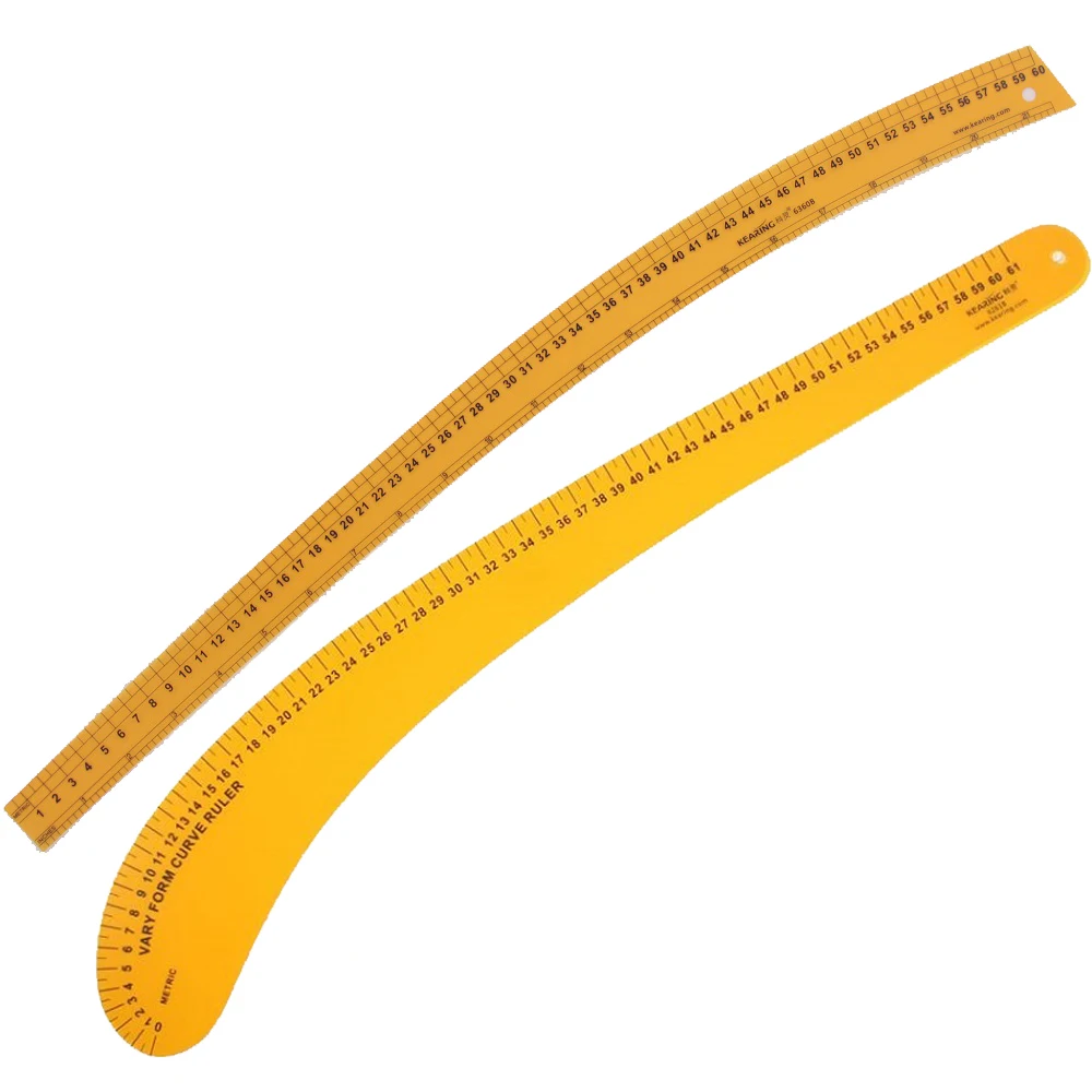 Kurvenlineal Für Nähen & Modedesign - Aluminium Lineal Für Schnittmuster