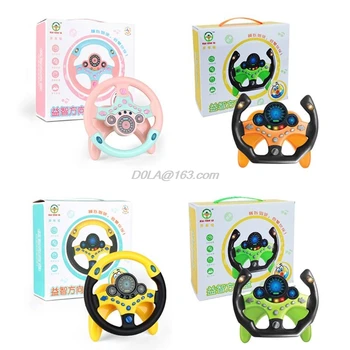 

Kids Baby Racing Steering Wheel Infant Child Simulation Driver Role Play Accessories for Boys and Girls