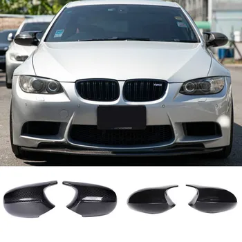 

2xMirror Cover E90 Car Side Door Rearview Side Mirror Cover Cap For BMW E90 E91 2005-2007 E92 E93 2006-2009 M3 Style E80 E81 E87