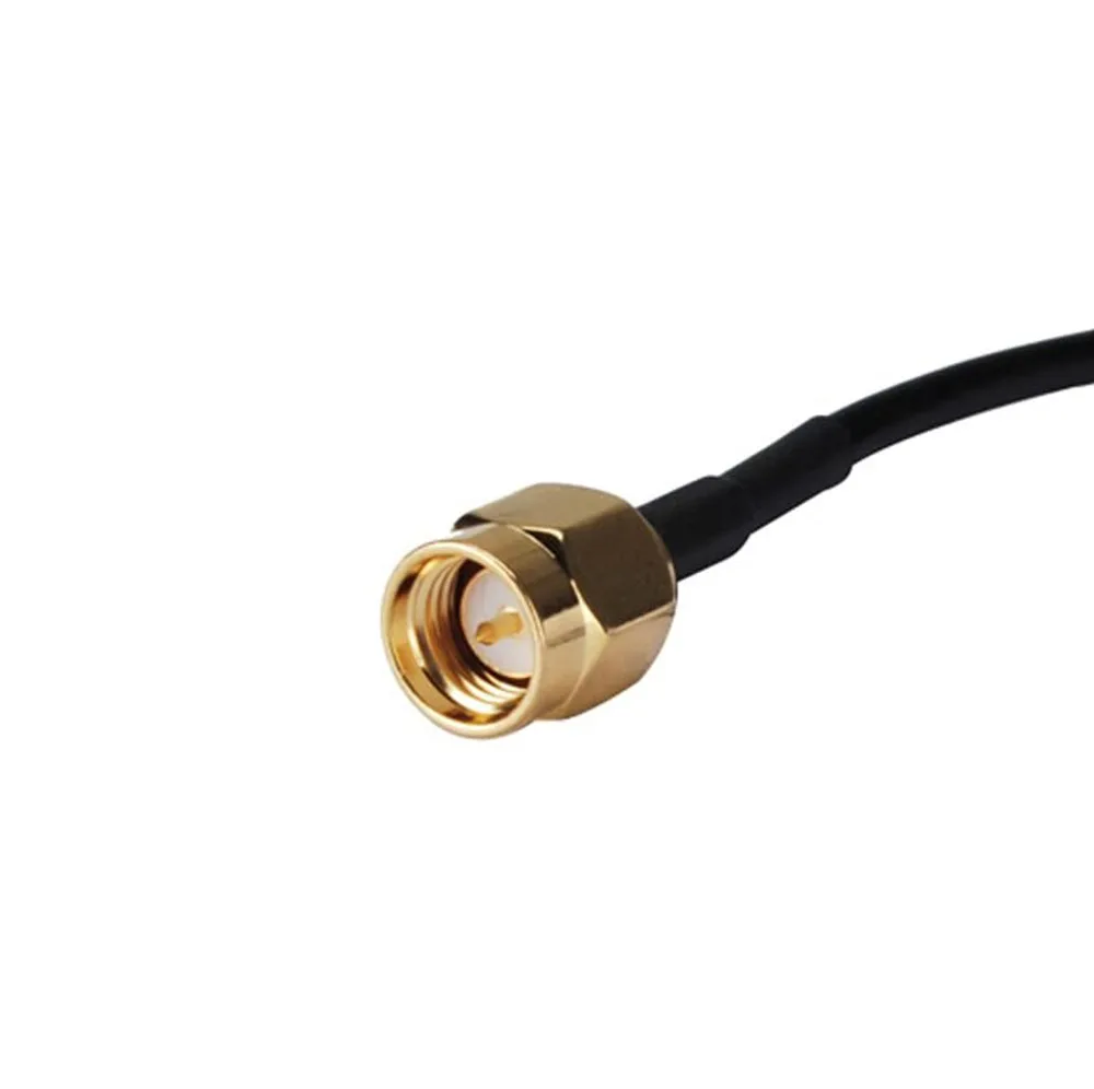 10 шт. CRC9 мужской правый угол к SMA Мужской RG174 RF скачок кабель для 3G 4G Huawei модем 20 см