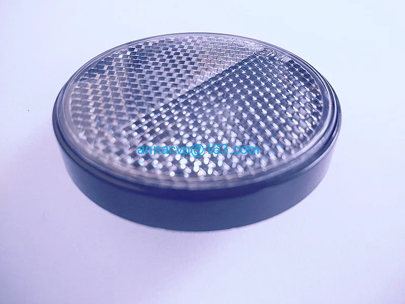 trailer round reflector light lamp trailer parts White (5)