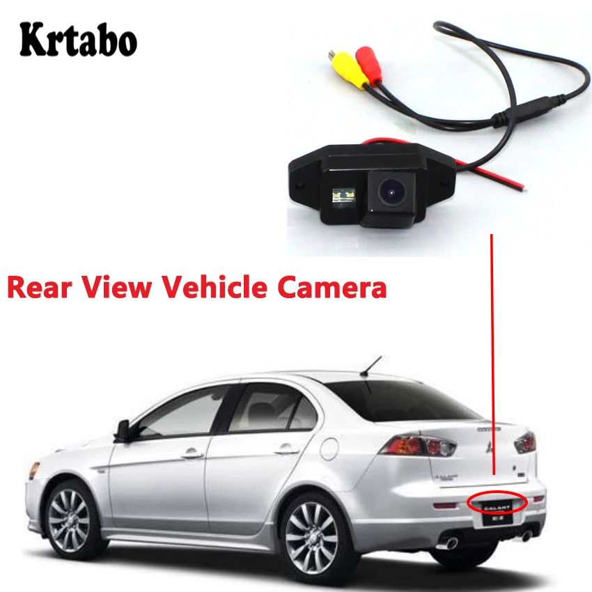Автомобильная парковочная камера Krtabo HD для Mitsubishi Galant Fortis (Япония) 2007 ~ 2015