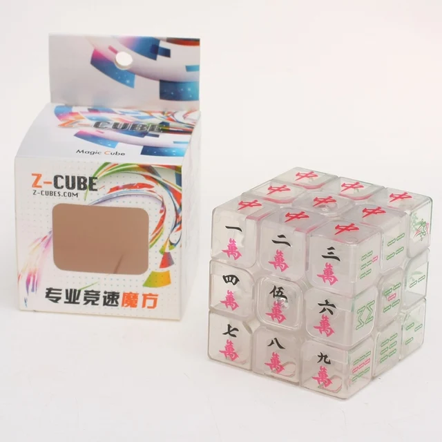 ZCUBE  3x3 Original Rubix Magic Cube Professional 3x3x3 Speed Puzzle Antistress Fidget Toys 3×3 Rubicks Hungarian Magico Cubo 5