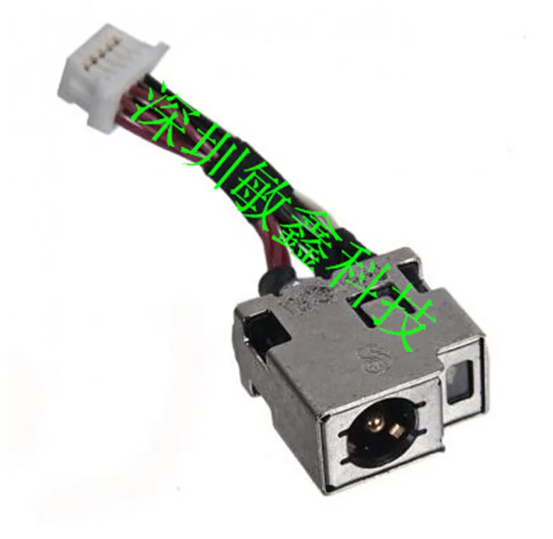 HP 14-dq1040wm 14 Genuine Laptop DC in Power Jack w/Cable 799735-T51