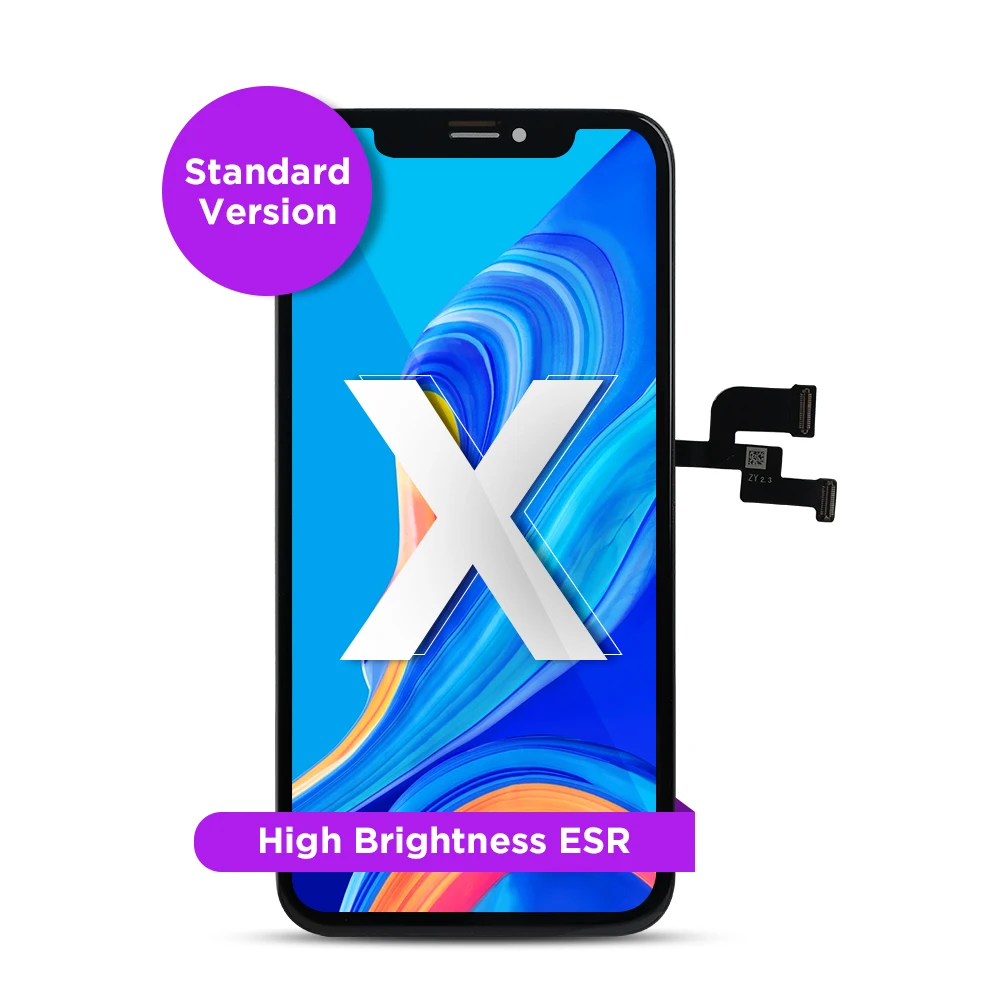 （Standard Version）For Apple iPhone X GVO Hard OLED Screen and Digitizer Display Assembly with Frame Repair Replacement | Мобильные