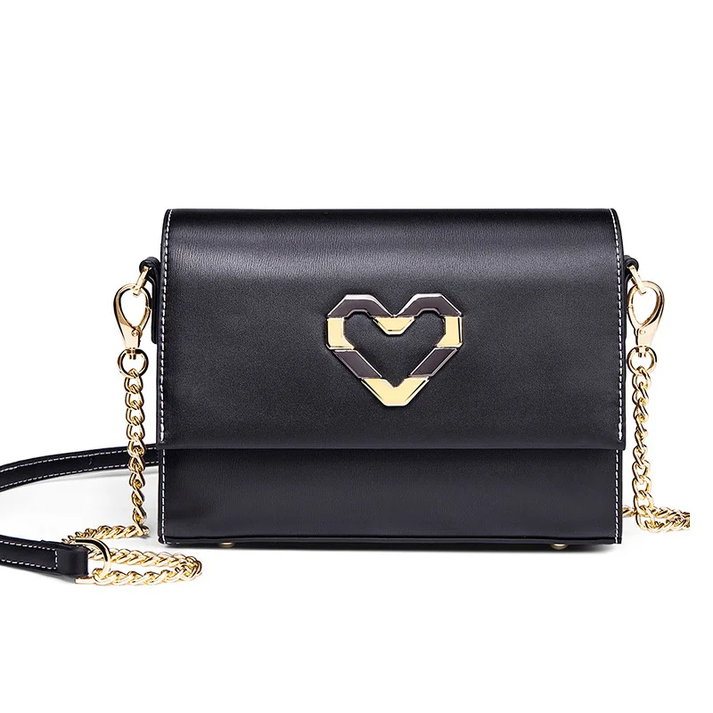 

Women small bag Shoulder Bags new one-shoulder bag Korean version of the love-shaped small square bag women's bag Crossbody bag