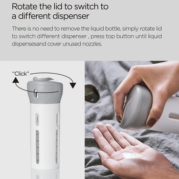 

Travel Bottles Set 4-In-1 Organized Leak Proof Travel Size Toiletries Refillable Travel Liquid/Lotion/Cream Container Kit