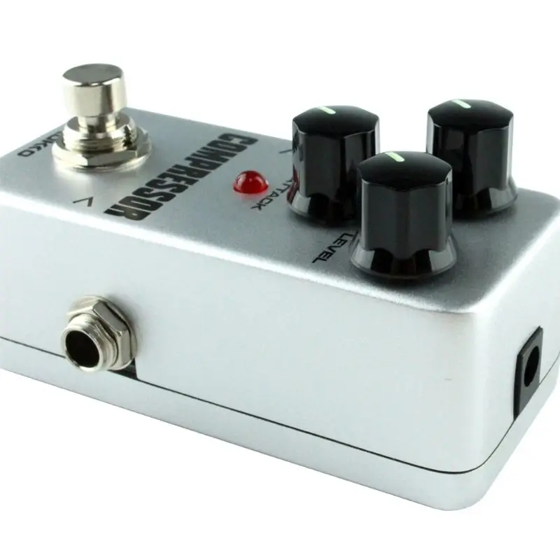 

FCP2 Mini Compressor Portable Guitar Effect Pedal Electric Bass Parts Accessory Y51D