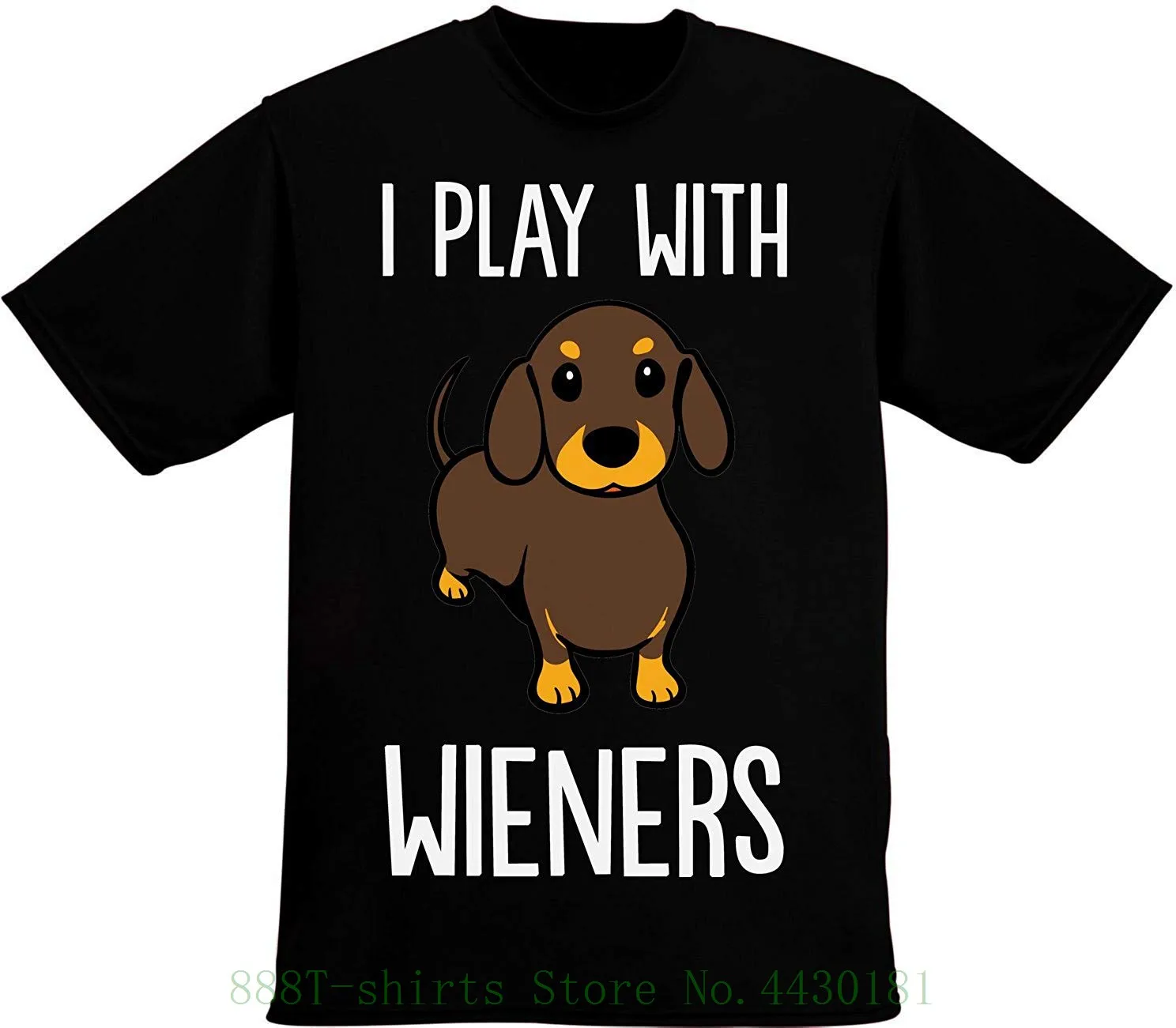 Я играю с Wieners хороший Daschund собака дизайн мужская футболка Pour Hommes модный принт