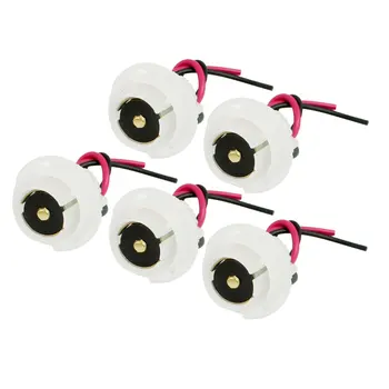

X Autohaux 5 Pcs 1156 P21w Ba15s Led Bulb Socket Car Light Harness Wire For Car