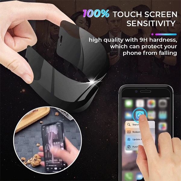 IPhone керамическая конфиденциальная мягкая пленка 3D Touch 100% чувствительность