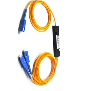

10pcs Single window/Dual Windows/Three Windows 5/95 10/90 20/80 30/70 40/60 SC UPC 1x2 FBT coupler Splitter
