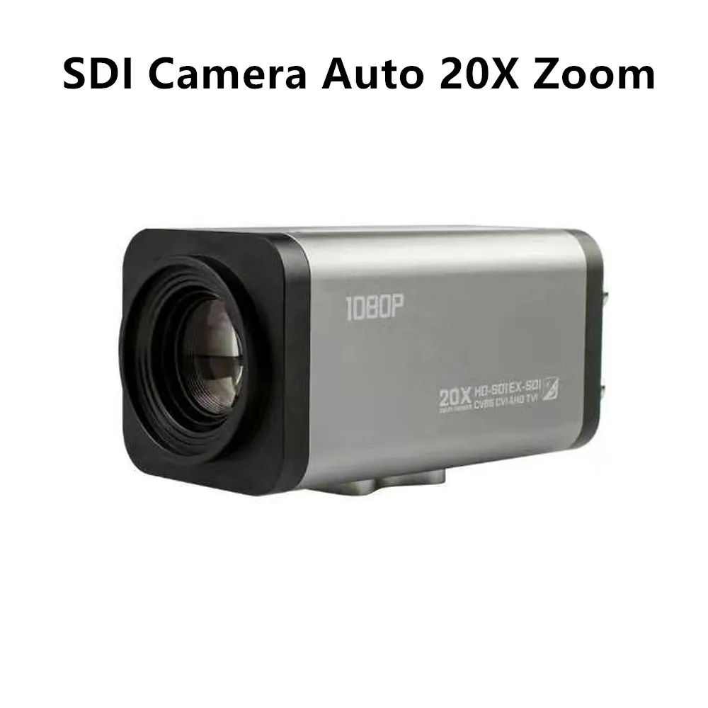 

2021 2.0MP IMX291 CMOS Sensor 20X Auto Focus Zoom 1080P SDI Camera EX-SDI SDI+CVBS/AHD/TVI/CVI 6in1 BOX SDI Camera RS485