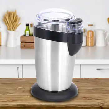 

Stainless Steel Coffee Bean Grinder Multifunctional Household Electric Coffee Grinding Machine for Beans Spices EU Plug 220V