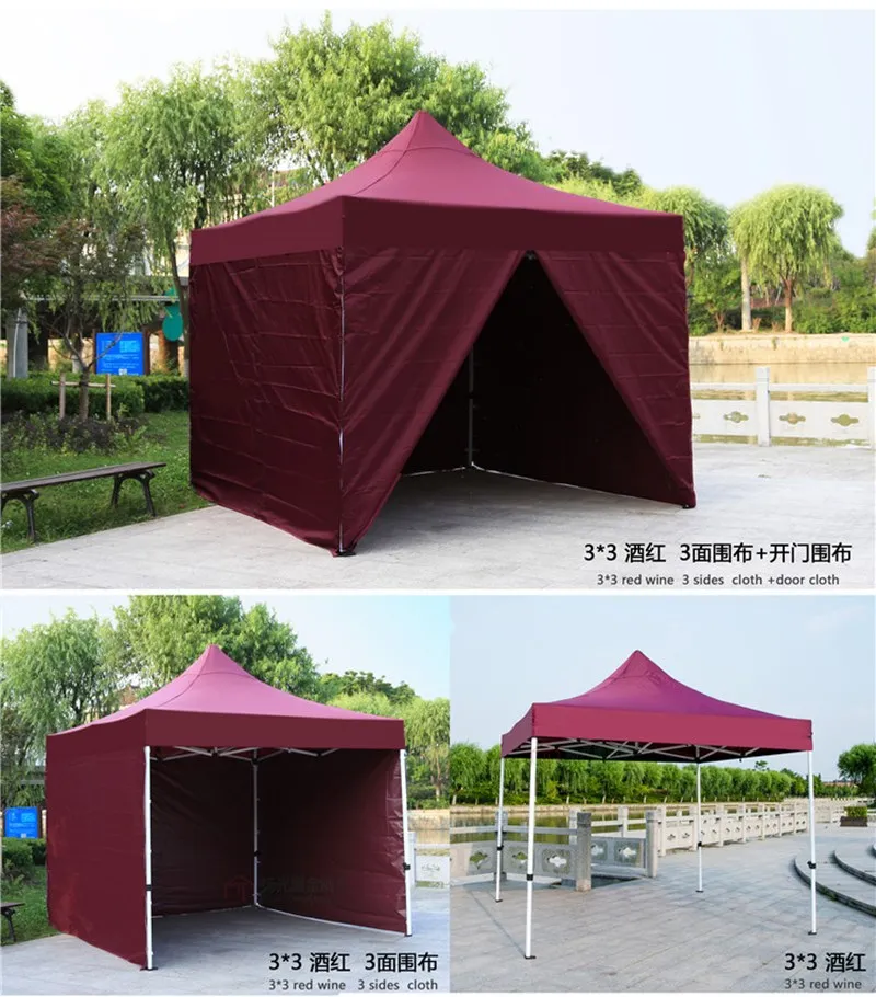 Heavy Duty Garden Gazebo  3M x 3M Waterproof Outdoor Party Pop Up Tent Marquee 