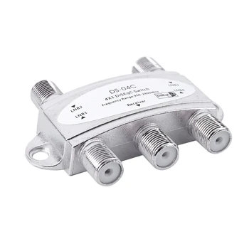 

DISEQC SWITCH - SWITCH 4 X 1 HIGH PERFORMANCE FOR UP TO 4 ANTENNAS. SAT