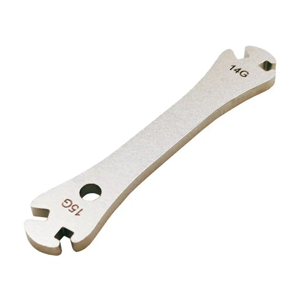 2021 Stainless Steel Bicycle Spoke Wrench Bicycle Bike Rim Wheel Spoke Wrench Fastening Correction Device Repair Tool Portable