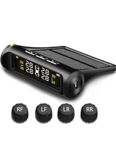  Smart Car TPMS Tire Pressure Monitoring System Tire Safety Alarm System Device Automotive Security Alarm Sensor Tyre Sensor 