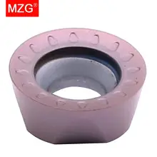 Inserts de fraise en carbure EMR, RPMT 08T2MO ZP1521 pour porte-outils de traitement de l'acier inoxydable, fraisage et usinage