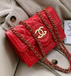 Новинка, женская сумка, Корейская версия, Xiaoxiang Lingge, сумка на цепочке, на одно плечо, косой пролет, маленькая сумка, aaa95 - Цвет: Красный