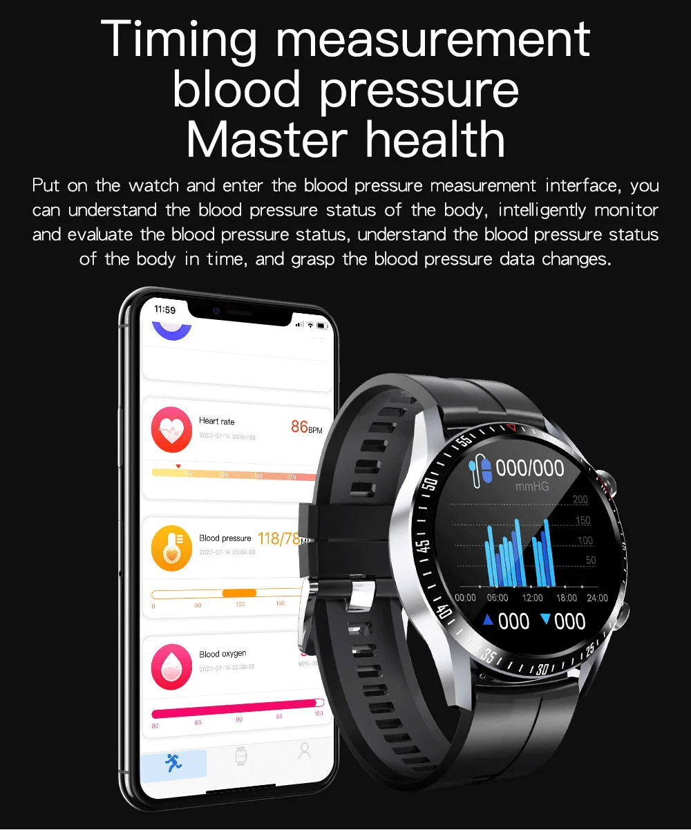 Bluetooth à Prova Rastreador de Fitness Smartver para Ios Relógio Inteligente Masculino Chamada Dwaterproof Água Freqüência Cardíaca Esporte Reloj Lembrete Android 2021 Ecg 5 High Quality Eletrônicos