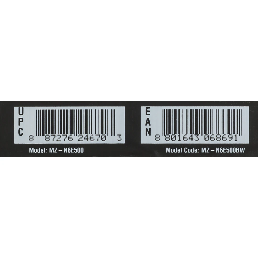 Накопитель SSD Samsung SATA III 500Gb MZ-N6E500BW 860 EVO M.2 2280