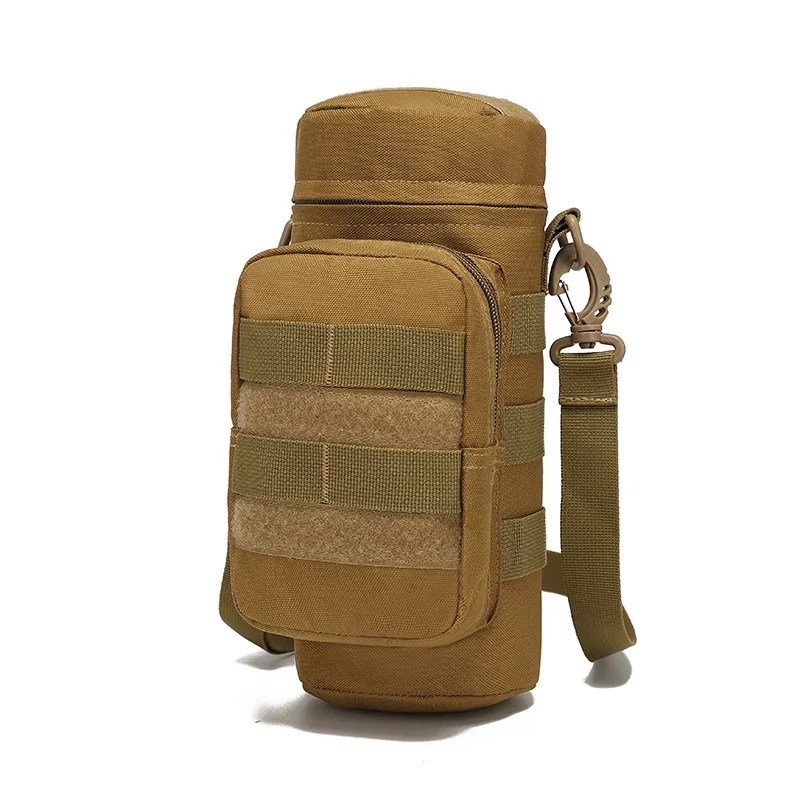 Water Bottle Hanging Pouch Outdoor Hiking Running Jogging Camping Cycling Multi-function Single Shoulder Bag Sports Backpack