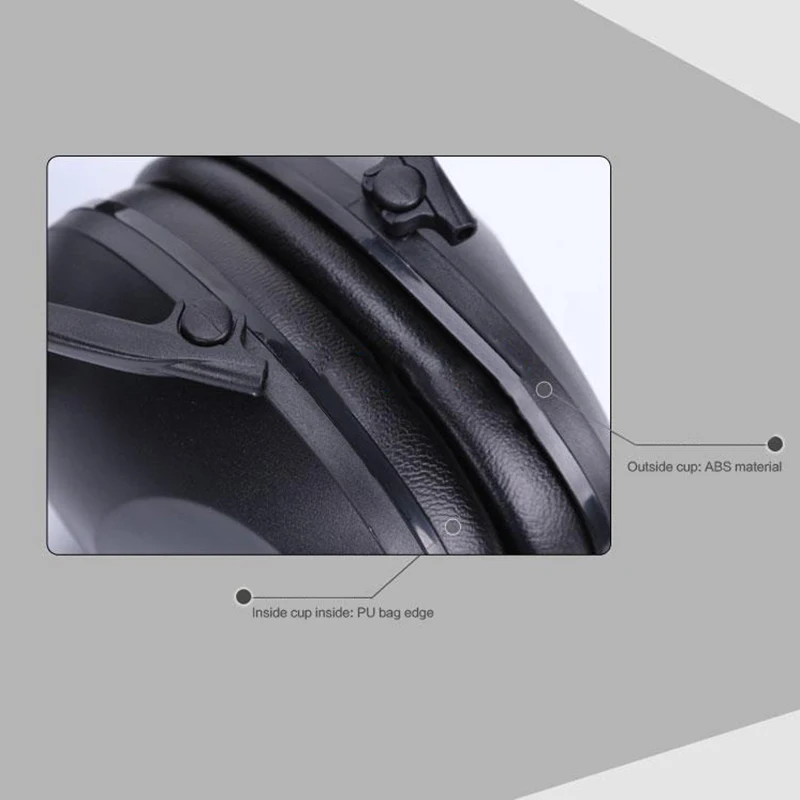 Tactical Earmuff Noise Reduction Hunting Shooting Headphone Anti-Noise Ear Defenders Hearing Protector Shooting Equip - Famidy.com