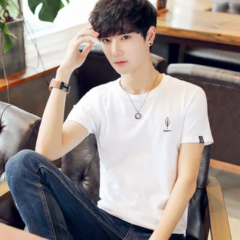 

Summer new women's street letter characters print loose short-sleeved T-shirt 120.25